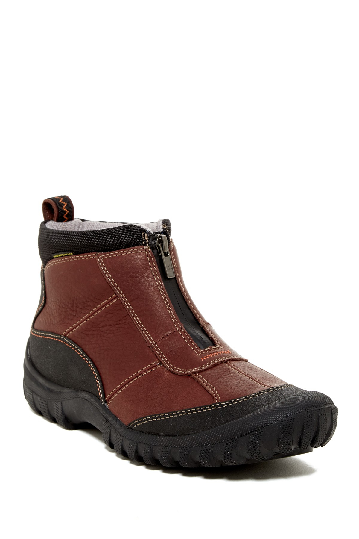 Clarks Leather Archeo Zip Waterproof Boot in Brown for Men - Lyst